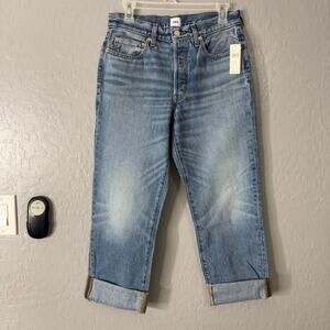 Edwin Sawyer Mid Rise Boyfriend Jeans, Solano, 26